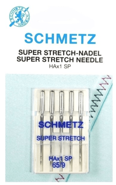 Иглы Schmetz супер-стрейч HAx1 SP 65/9, 5 шт в Нерехте